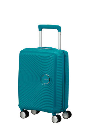 Walizka American Tourister Soundbox mini 47cm niebieska