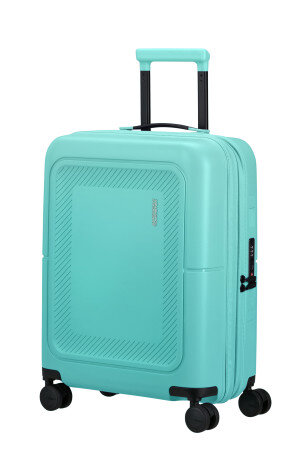 Walizka kabinowa American Tourister Dashpop 55cm powiększana turkusowa