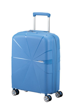 Walizka kabinowa American Tourister Starvibe 55cm powiększana niebieska